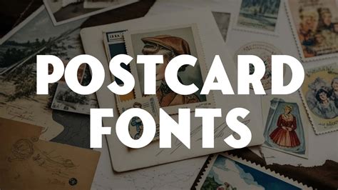 Fonts for postcards | TypeType® - muktibox.com