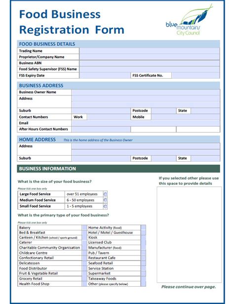 Food business registration - GOV.UK - balustradellc