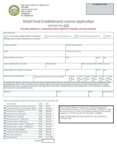 Food Establishment Licensing Details, FAQ, and Step … - balustradellc