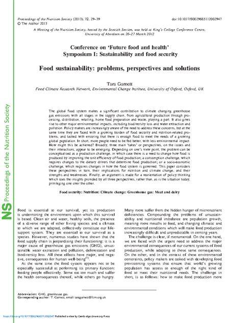 Food sustainability: problems, perspectives and solutions - raincitystudios.com
