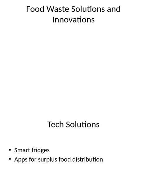 Food Waste Solutions: Innovations That Matter - raincitystudios.com