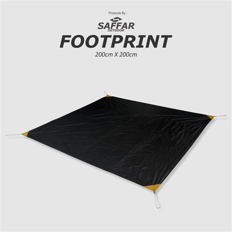footprint alas tenda camping saffaroutdoor - 150x200 - balustradellc