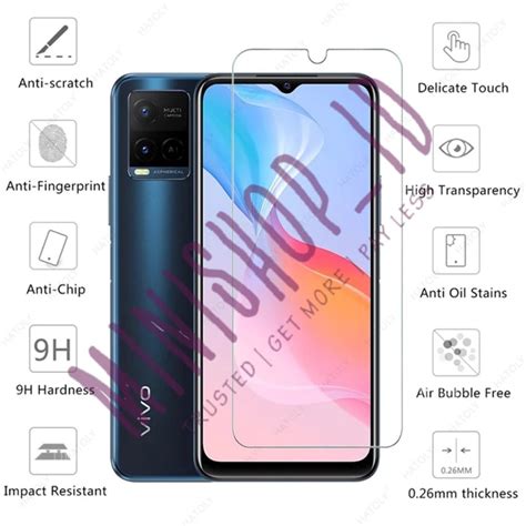 For vivo Y21 5G 2026 Full Glue Screen Tempered Glass Film - balustradellc