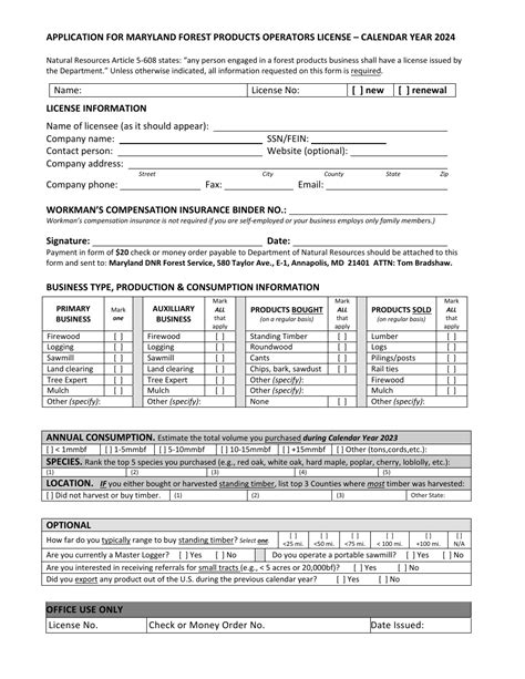 Forest License/ Permit Application Checklist (not for sustained yield ... - raincitystudios.com