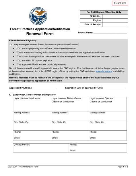Forest Practices Forms and Instructions - DNR - raincitystudios.com