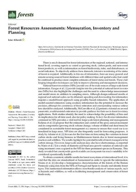 Forest Resources Assessments: Mensuration, Inventory and Planning … - raincitystudios.com