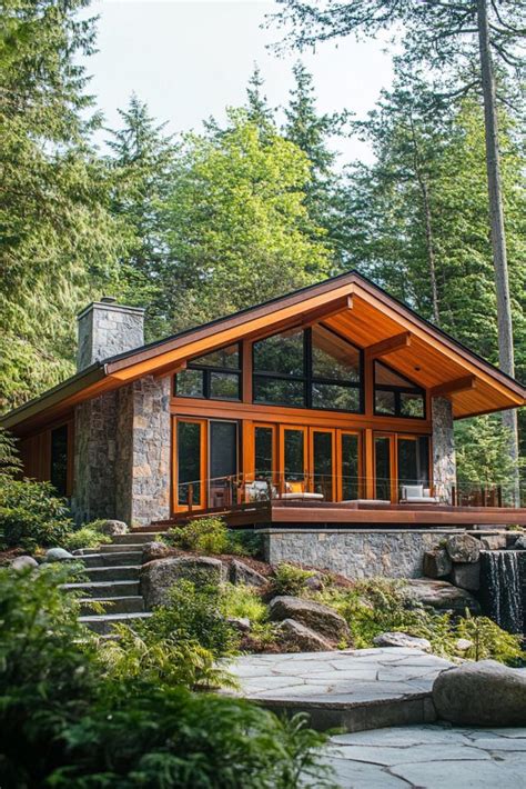 Forest Retreat Cottage Design - balustradellc