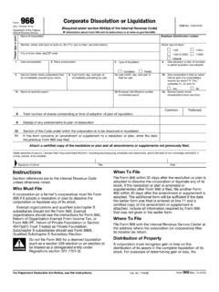 Form 966 (Rev. October 2016) - Internal Revenue Service - balustradellc