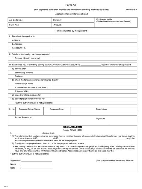FORM A2