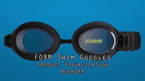 FORM Swim Goggles Product Visualization YouTube