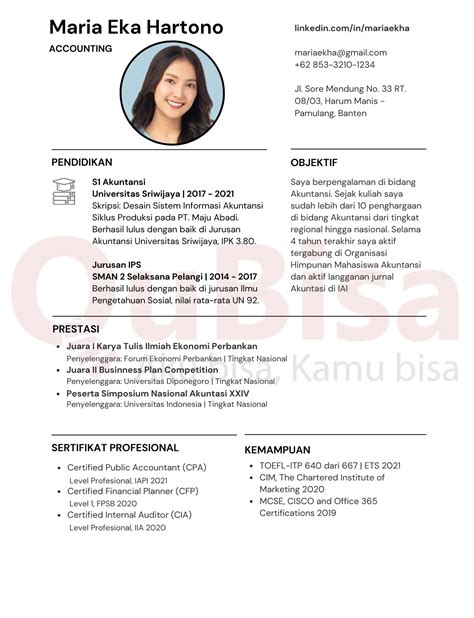 Format CV ATS Friendly dan Contohnya Agar Cepat … - balustradellc