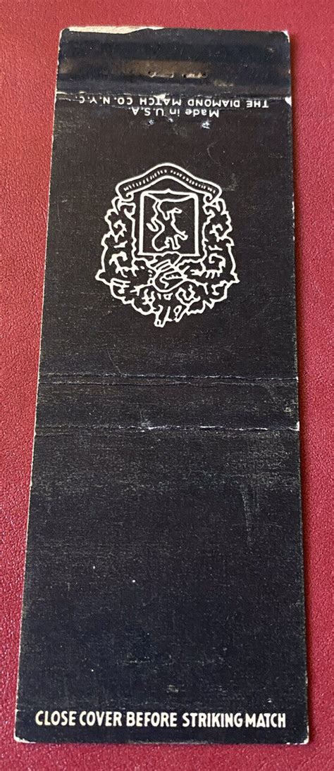 FORT WORTH, TEXAS MATCHBOOK COVER: BLACKSONE HOTEL …