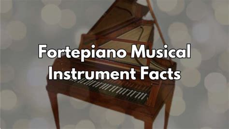 Fortepiano Musical Instrument Facts - wintechmobiles.com