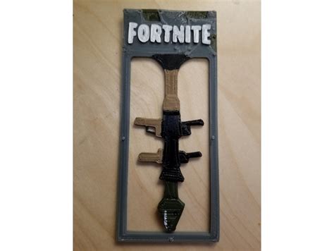 FORTNITE Bookmark 3D Print Model 3DHunt.co