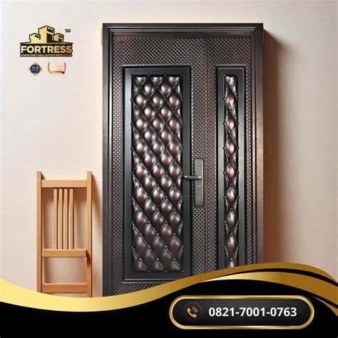 FORTRESS®️ pintu baja motif kayu sebagai alternatif pintu ... - balustradellc