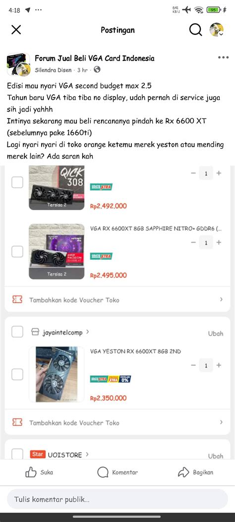 Forum Jual Beli VGA Card Indonesia | #WTS - raincitystudios.com