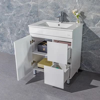 Fosa Senna Set Kabinet Kamar Mandi Pvc - Putih - balustradellc