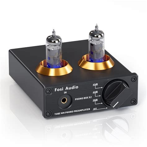 Fosi Audio Box X2 Phono Preamp for Turntable MM … - balustradellc