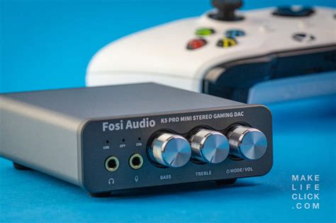 Fosi Audio K5 Pro Gaming DAC & Headphone Amplifier - balustradellc