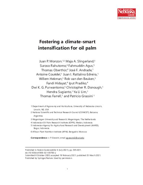 Fostering a climate-smart intensification for oil palm - wintechmobiles.com