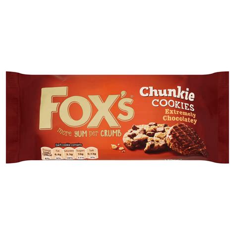 FOX’S CHUNKIE COOKIES: EXTREMELY …