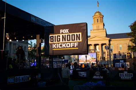 FOX Big Noon Kickoff - 10/22/22 Iowa vs Ohio State Pre-Game