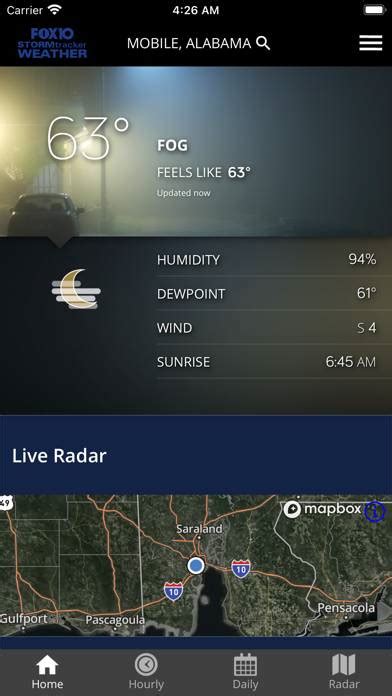 FOX10 Weather Mobile Alabama APK Download for Android 