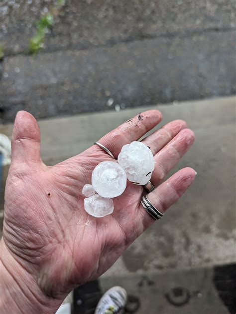 FOX31 viewers send in photos of hail and rain across the Front Range