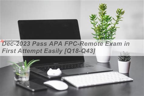 FPC-Remote Exam