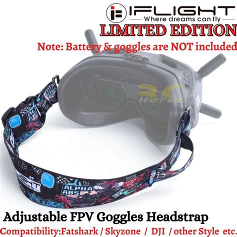 FPV Goggles Headstrap - shop.iflight-rc.com