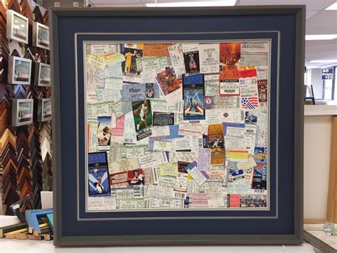 Framed Concert Tickets | Preservation | Rosenbaum Framing - muktibox.com