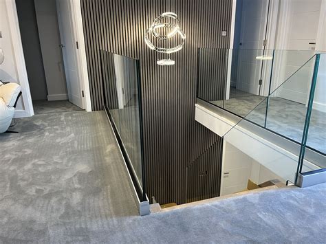 Frameless Base Channel Glass Balustrade | UK Balcony- Dio-Met - balustradellc