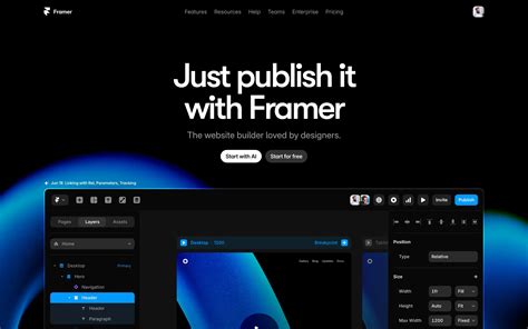 Framer: Create a professional website, free. No code … - balustradellc