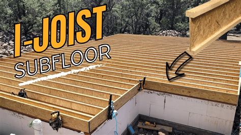 Framing a I-Joist Subfloor For a NEW HOME (DIY Guide) - balustradellc