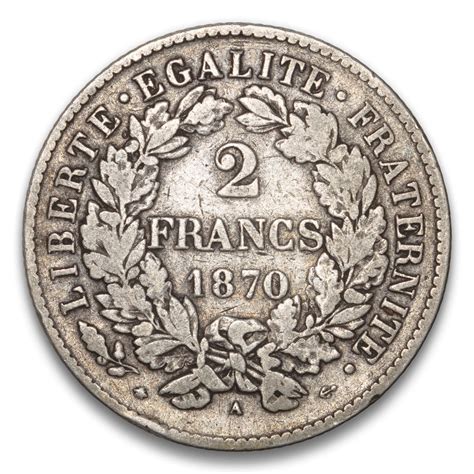 FRANCE SILVER 2 FRANCS (1870-1920) coin - ScrapMonster - balustradellc