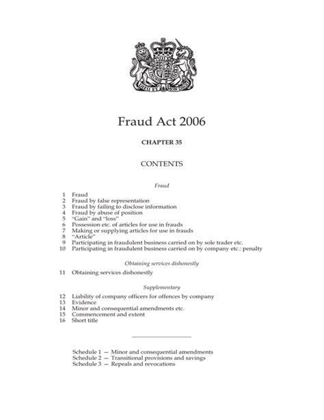 Fraud Act 2006 - Legislation.gov.uk - balustradellc