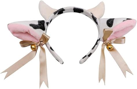 FRCOLOR 6 Pcs Cow Horn Headband Cow Costume Ear Headband Kids ... - Amazon