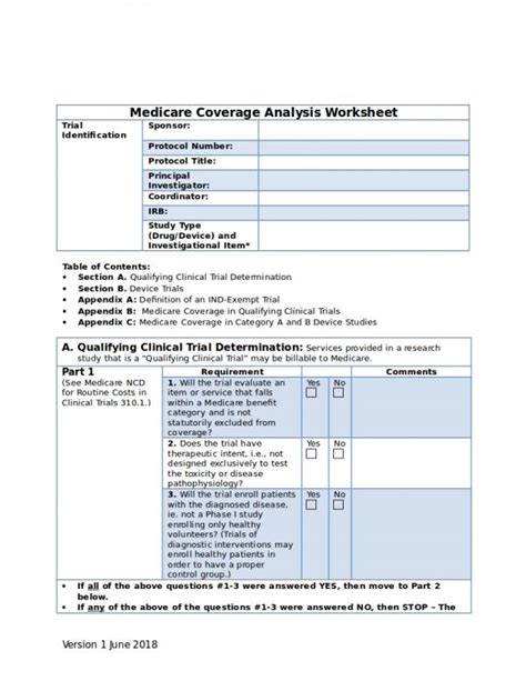 FREE 10+ Medicare Coverage Analysis Templates in PDF MS Word