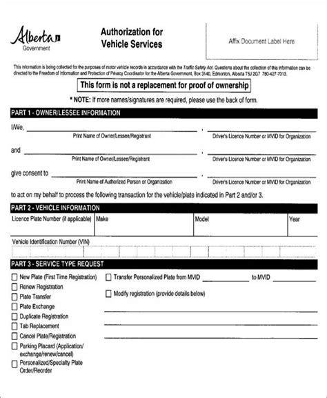FREE 10+ Sample Authorization Request Forms in MS Word PDF