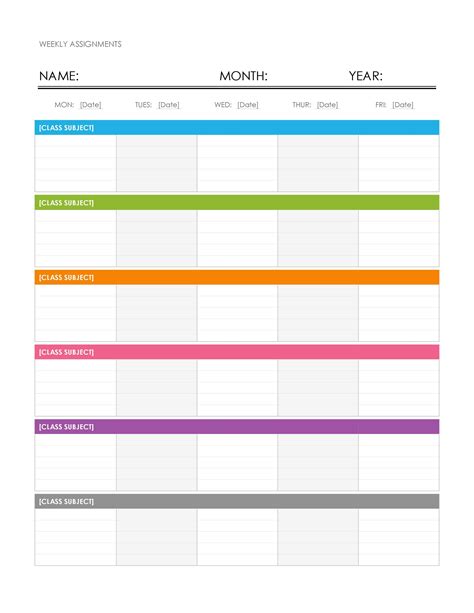 FREE 10+ Sample Printable Weekly Calendar Templates in MS Word PDF