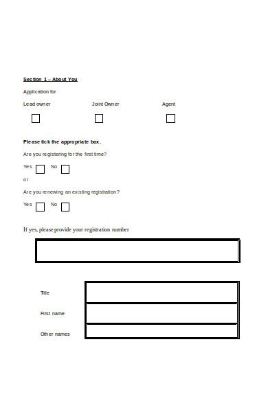FREE 11+ Landlord Application Forms in PDF MS Word Excel