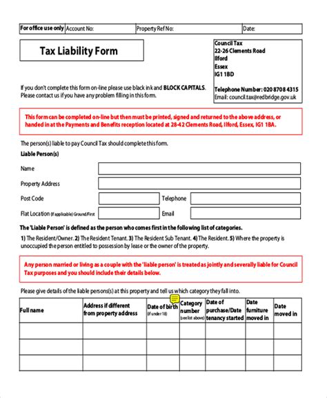 FREE 11+ Sample General Liability Forms in PDF MS Word Excel