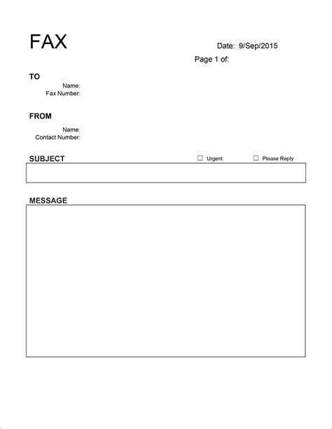 FREE 11+ Sample Standard Fax Cover Sheet Templates in MS Word PDF