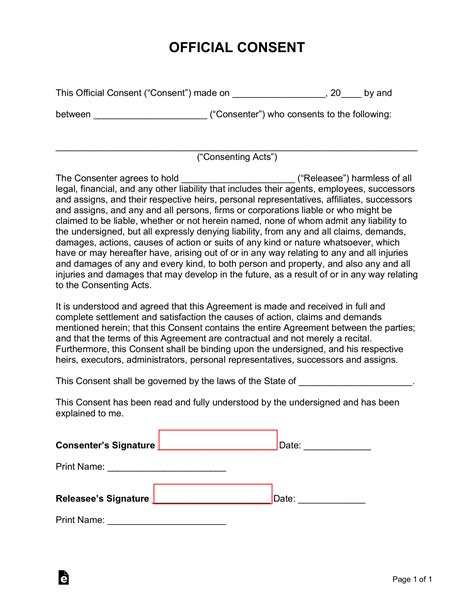 FREE 11+ Sample Video Consent Forms in MS Word PDF