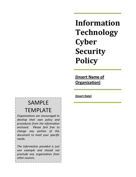 FREE 11+ Security Policy Examples in PDF Examples