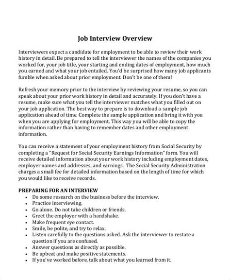 FREE 12+ Interview Essay Samples in MS Word PDF