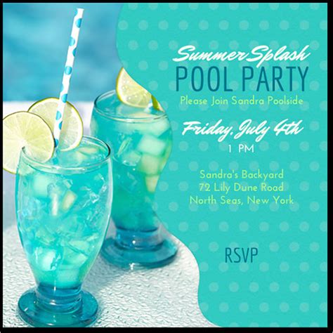 FREE 12+ Sample Best Pool Party Invitation Templates in AI MS Word