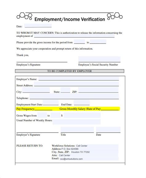 FREE 12+ Verification Forms in PDF Ms Word