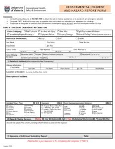 FREE 13+ Hazard Report Forms in MS Word PDF