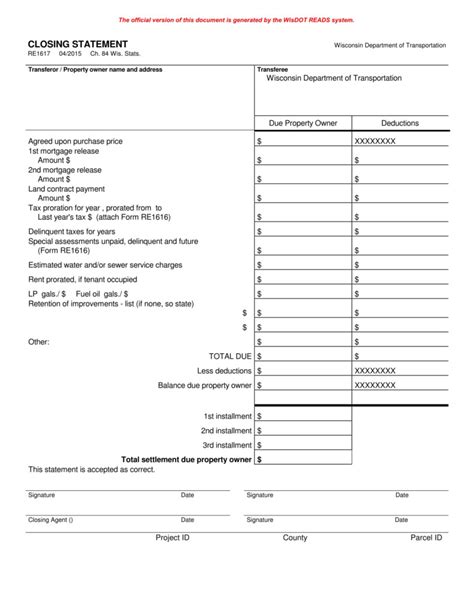 FREE 14+ Closing Statement Forms in PDF MS Word